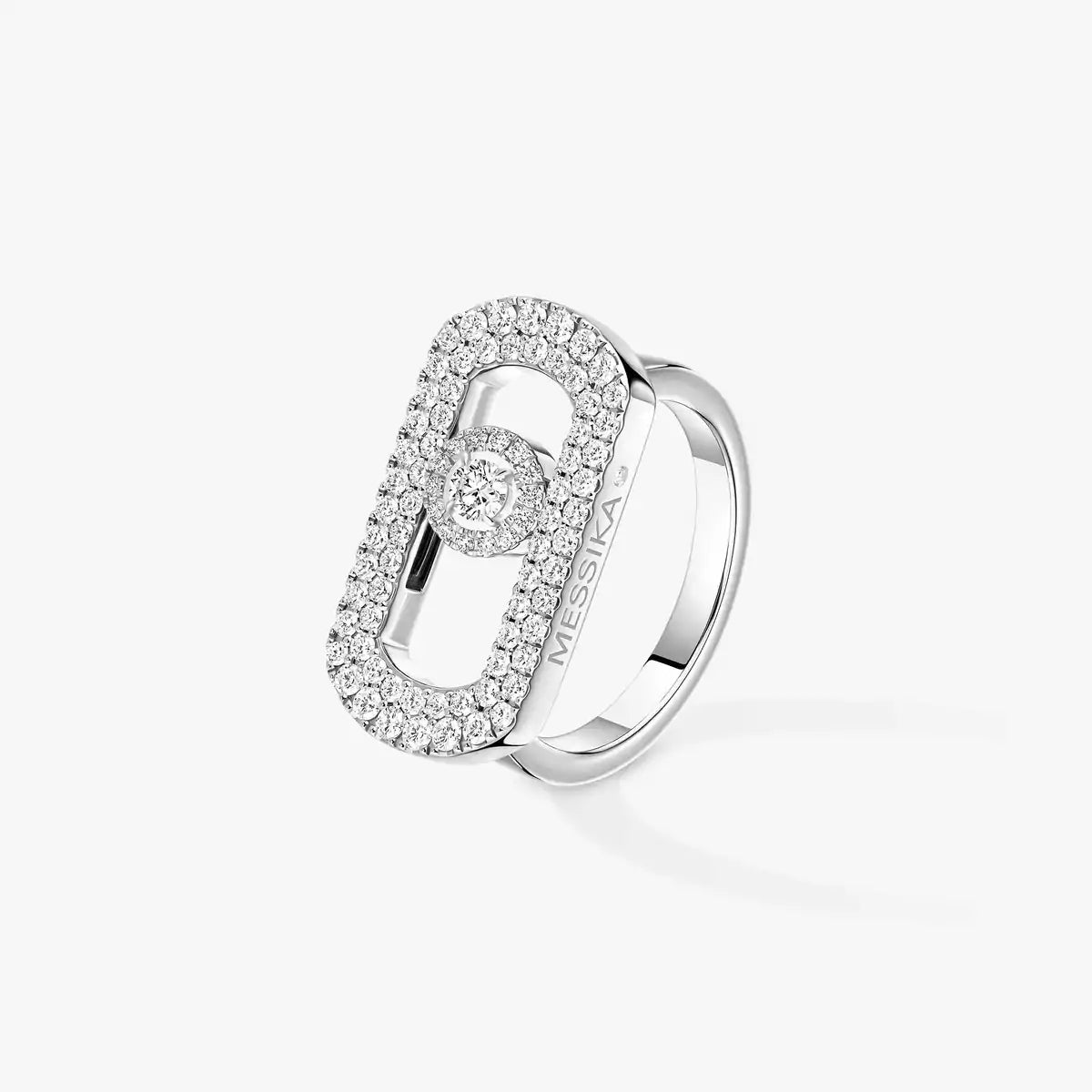[Amore]So Move Pave Set Diamond Ring