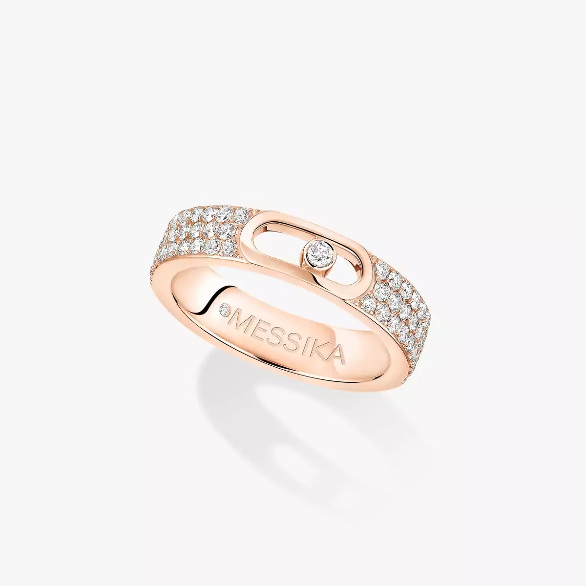 [Amore]Move Joaillerie Pave Diamond Wedding Ring