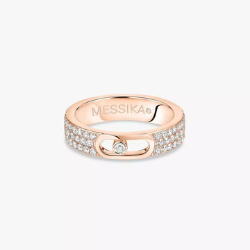 [Amore]Move Joaillerie Pave Diamond Wedding Ring