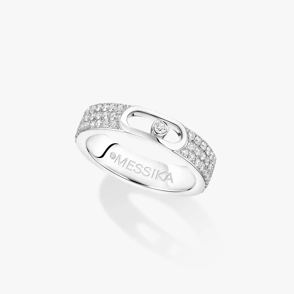 [Amore]Move Joaillerie Pave Diamond Wedding Ring