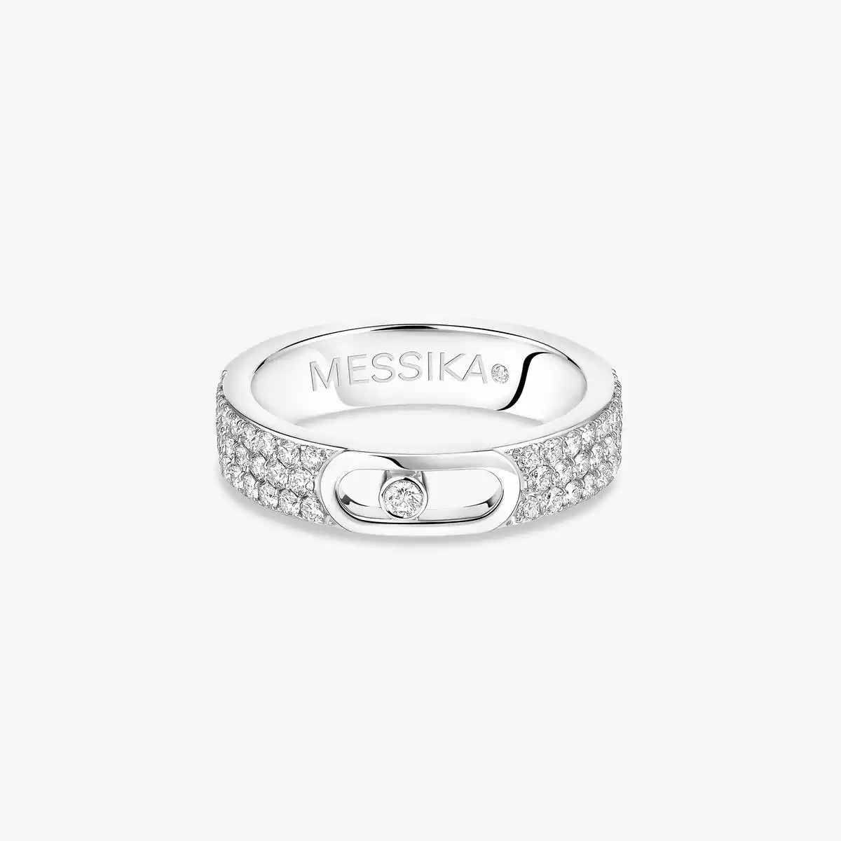 [Amore]Move Joaillerie Pave Diamond Wedding Ring