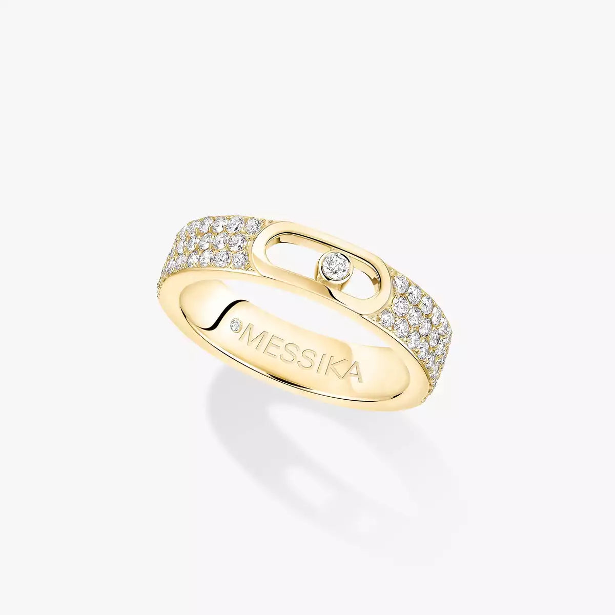[Amore]Move Joaillerie Pave Diamond Wedding Ring