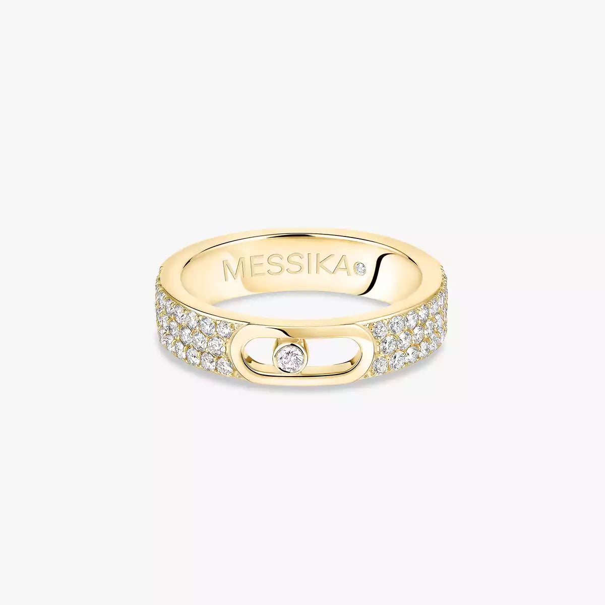 [Amore]Move Joaillerie Pave Diamond Wedding Ring