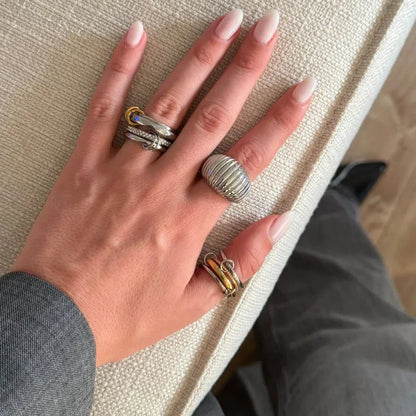 [Amore]Stella Diamond Ring Stack