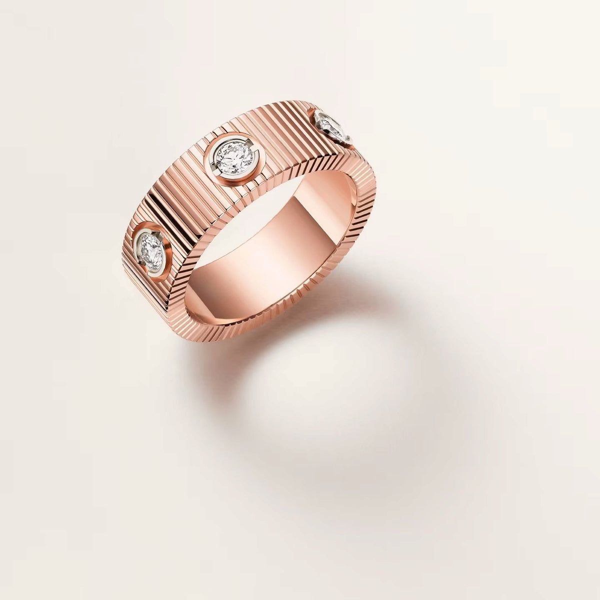 [Amore]LOVE 6.5MM UNLIMITED RING, 6 DIAMONDS