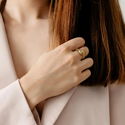 [Amore]Cora Gold Ring