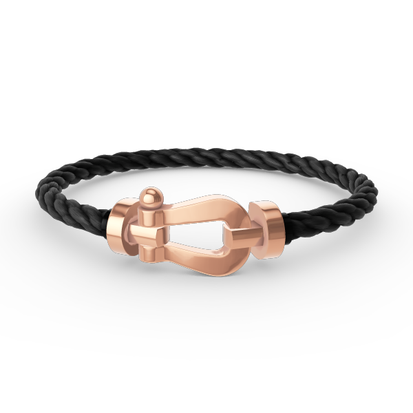 [Amore]FORCE LARGE HORSESHOE NO DIAMOND BRACELET ROSE GOLD