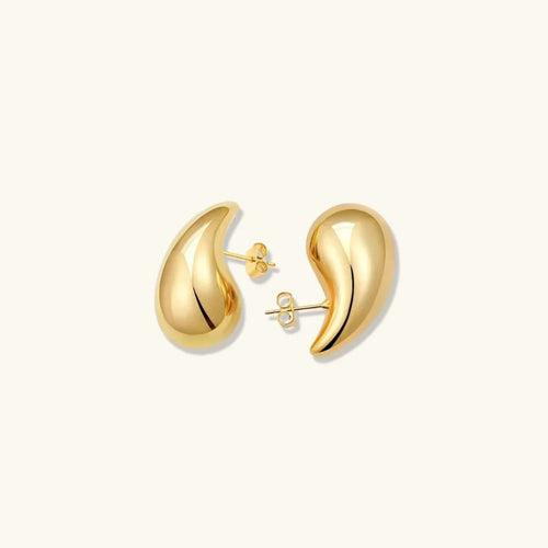[Amore]Sandra Teardrop Gold Earrings