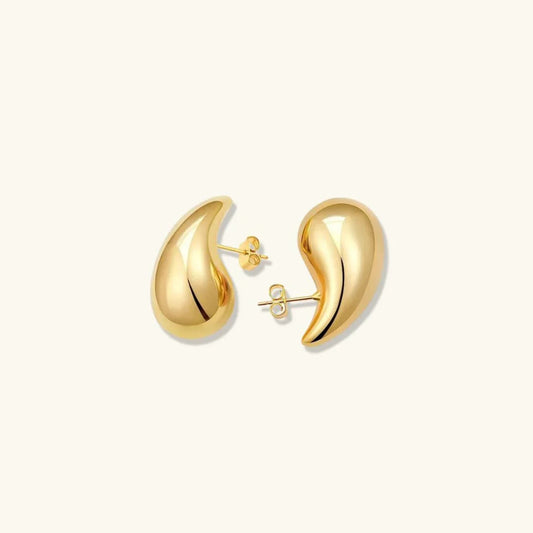 [Amore]Sandra Teardrop Gold Earrings