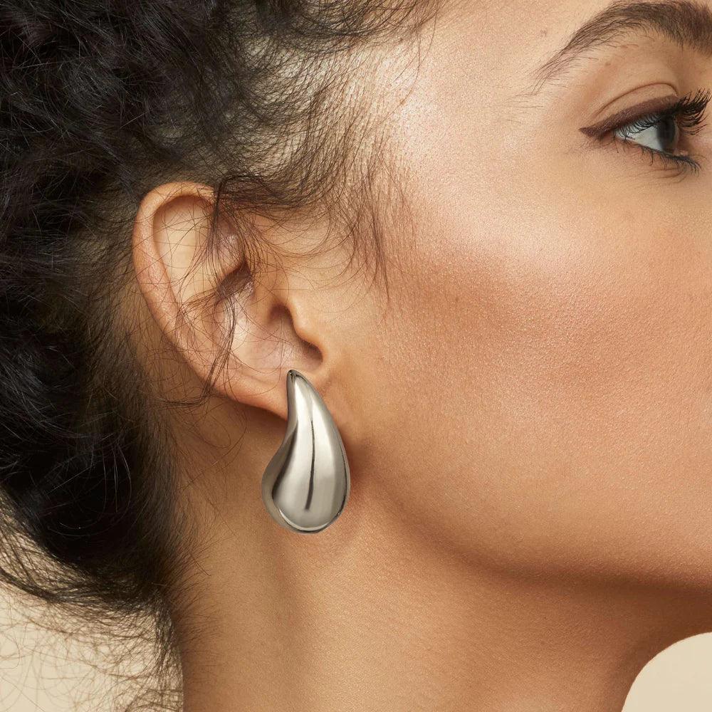 [Amore]Sandra Teardrop Gold Earrings