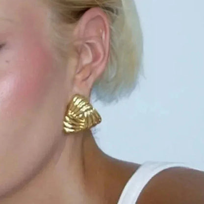 [Amore]Brigitte Gold Earrings