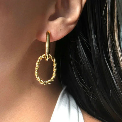[Amore]Skadi Gold Earrings