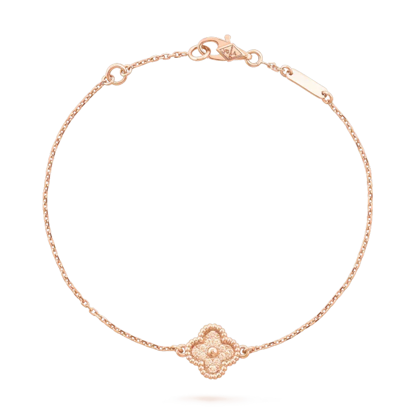 [Amore]CLOVER SINGLE FLOWER BRACELET