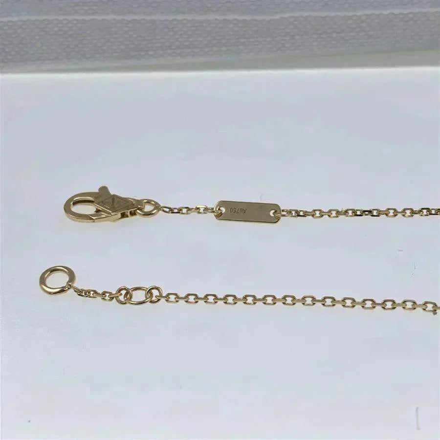 [Amore]CLOVER  CARNELIAN SINGLE FLOWER BRACELET