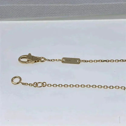 [Amore]CLOVER  CARNELIAN SINGLE FLOWER BRACELET