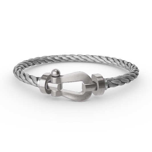[Amore]FORCE LARGE HORSESHOE NO DIAMOND BRACELET SILVER