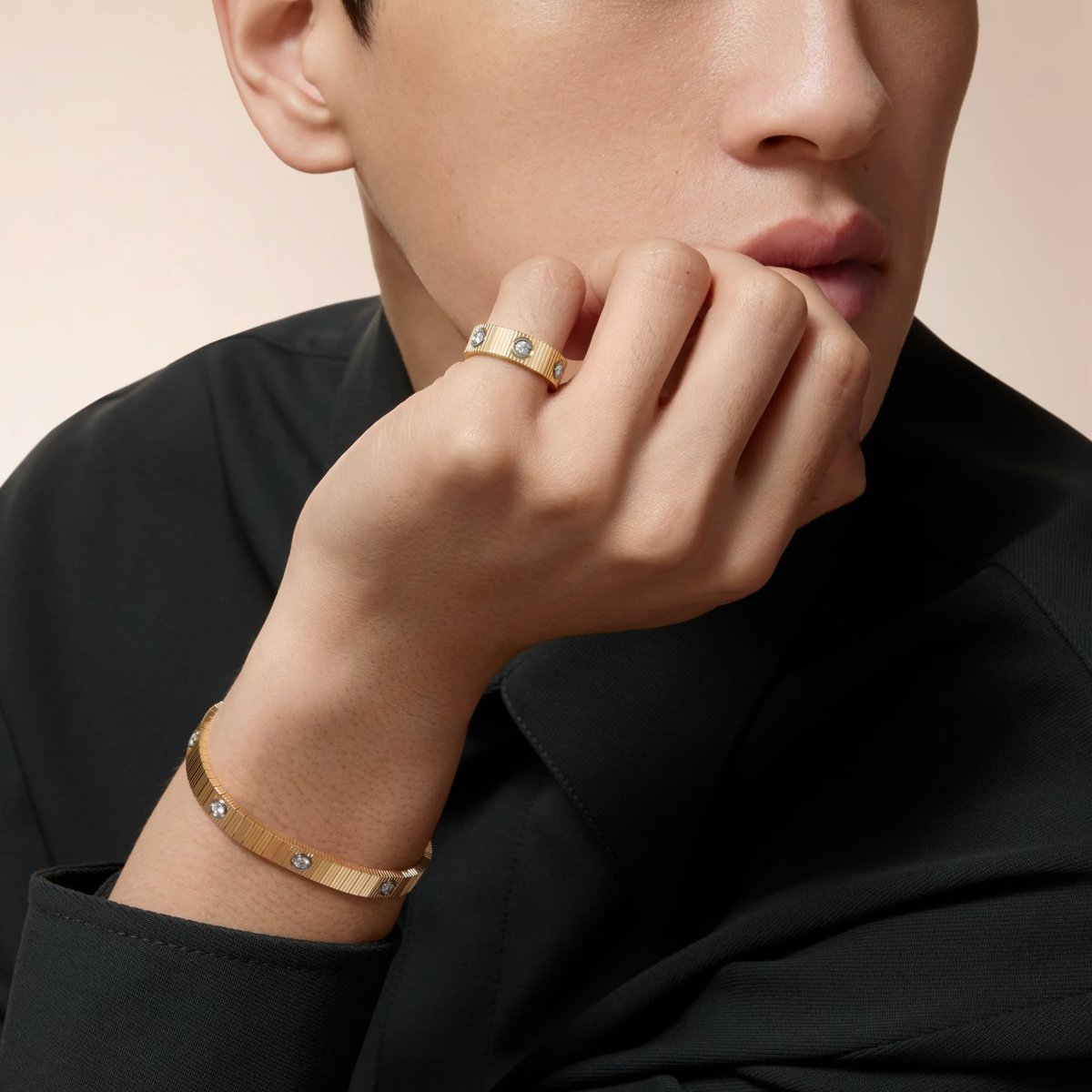 [Amore]LOVE 6.5MM UNLIMITED RING, 6 DIAMONDS
