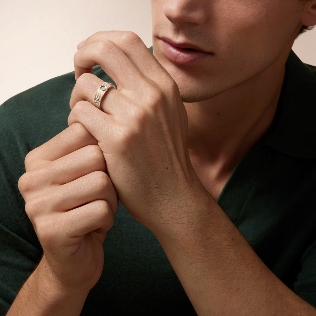 [Amore]LOVE 6.5MM UNLIMITED RING, 6 DIAMONDS